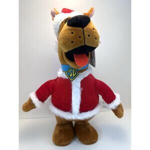 2022 Gemmy Scooby Doo Christmas Singing Dancing Plush Jingle Bells Santa Toy Dog